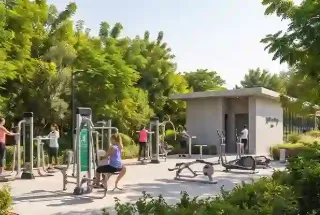 Fitness Area at Arada Masaar 3