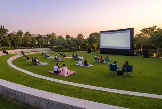Outdoor Cinema at Arada Masaar 3
