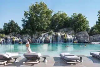 Landscaped Waterfalls at Arada Masaar 3
